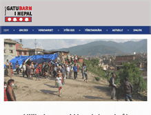 Tablet Screenshot of gatubarnnepal.net